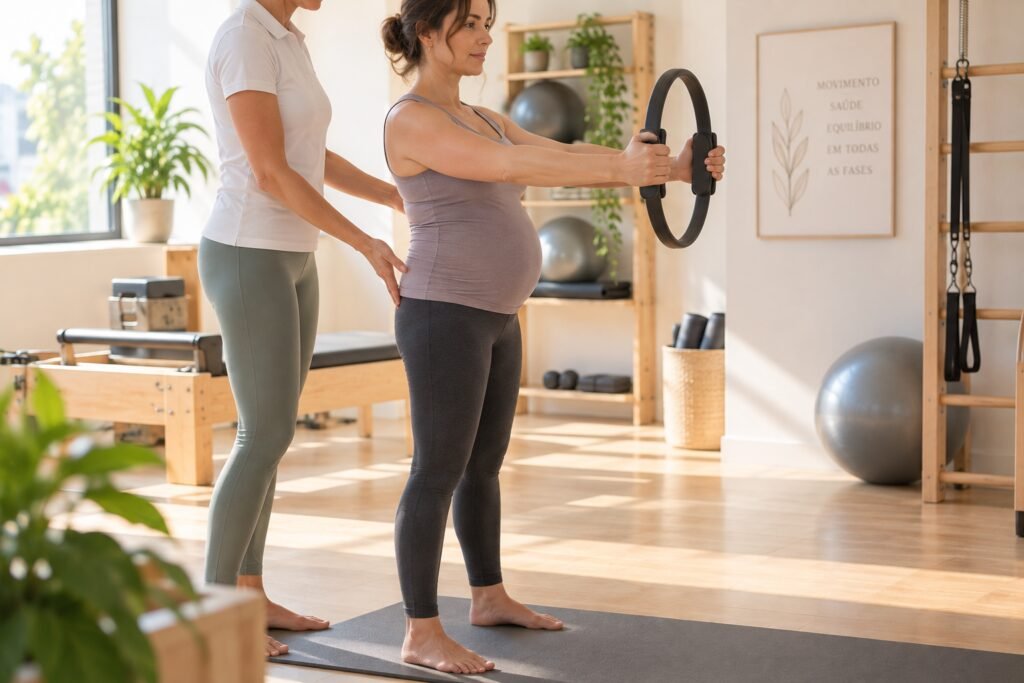 Pilates na gestação